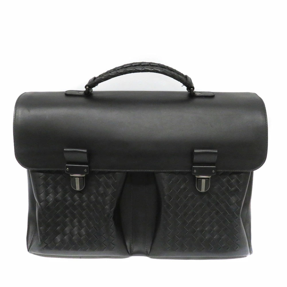 BOTTEGA VENETA Business Bag Leather Black
